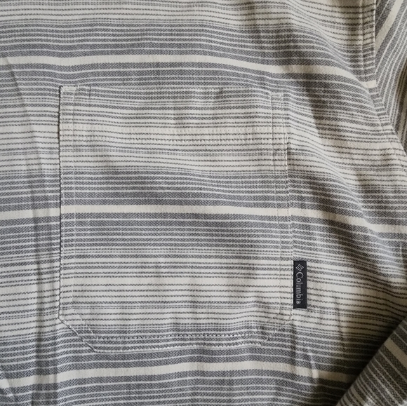 Columbia Sportswear Striped Regular Fit Long Sleeve Shirt XXL - Picture 2 of 5